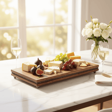 Load image into Gallery viewer, Rectangular Wooden Board 33x18x3cm