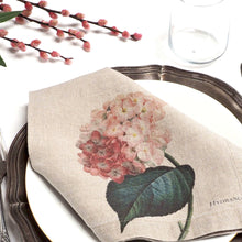 Load image into Gallery viewer, Set of 6 Garden Flowers Napkins.