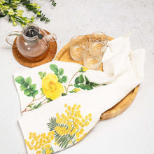 Load image into Gallery viewer, Set of 2 Mimosa & Rose Kitchen Towels.