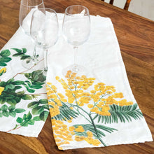 Load image into Gallery viewer, Set of 2 Mimosa & Rose Kitchen Towels.