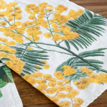 Load image into Gallery viewer, Set of 2 Mimosa & Rose Kitchen Towels.