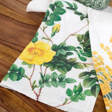 Load image into Gallery viewer, Set of 2 Mimosa & Rose Kitchen Towels.