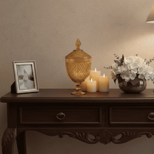 Lade das Bild in den Galerie-Viewer, Kristall-Bernsteinglas 15x32cm