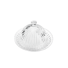 Load image into Gallery viewer, Empire Crystal Plate and Cover 20cm