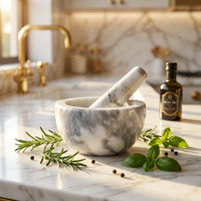 Load image into Gallery viewer, Marble Pestle 12x6cm
