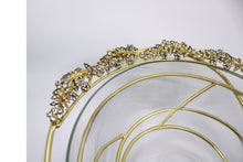 Load image into Gallery viewer, Jewelled Design Bowl On Stand.