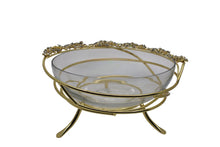 Load image into Gallery viewer, Jewelled Design Bowl On Stand.