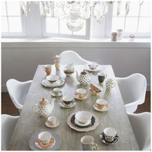 Load image into Gallery viewer, Dinner Plate Mrs.Recamier - Gilded Lines.