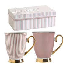 Load image into Gallery viewer, Box 2 Mugs Mrs.Recamier pink
