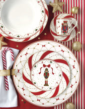 Load image into Gallery viewer, Set of Dessert Plates Nutcracker Twist.