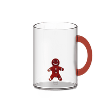Load image into Gallery viewer, Gingerbread Man Mug 3D.