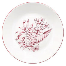 Lade das Bild in den Galerie-Viewer, Colibri 18-Piece Pink Floral Porcelain Dinner Set for 6 | Elegant Botanical Tableware.