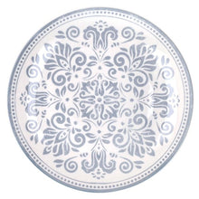 Load image into Gallery viewer, MADISON ARABESQUE 18-Piece Mediterranean Porcelain Dinner Set for 6.