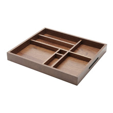 Load image into Gallery viewer, Wooden Organizer Tray 39x34x5cm.