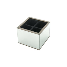 Load image into Gallery viewer, Mirrored wood cutlery support.