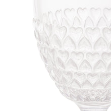 Load image into Gallery viewer, Heart Crystal Glass 330ml.