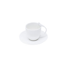 Load image into Gallery viewer, Set of 6 White Birds Cup and Saucer 85ml
