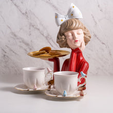 Load image into Gallery viewer, Birds Coffee/Tea Cup and Saucer Set.