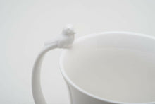 Load image into Gallery viewer, Birds White Porcelain Mug 350ml.