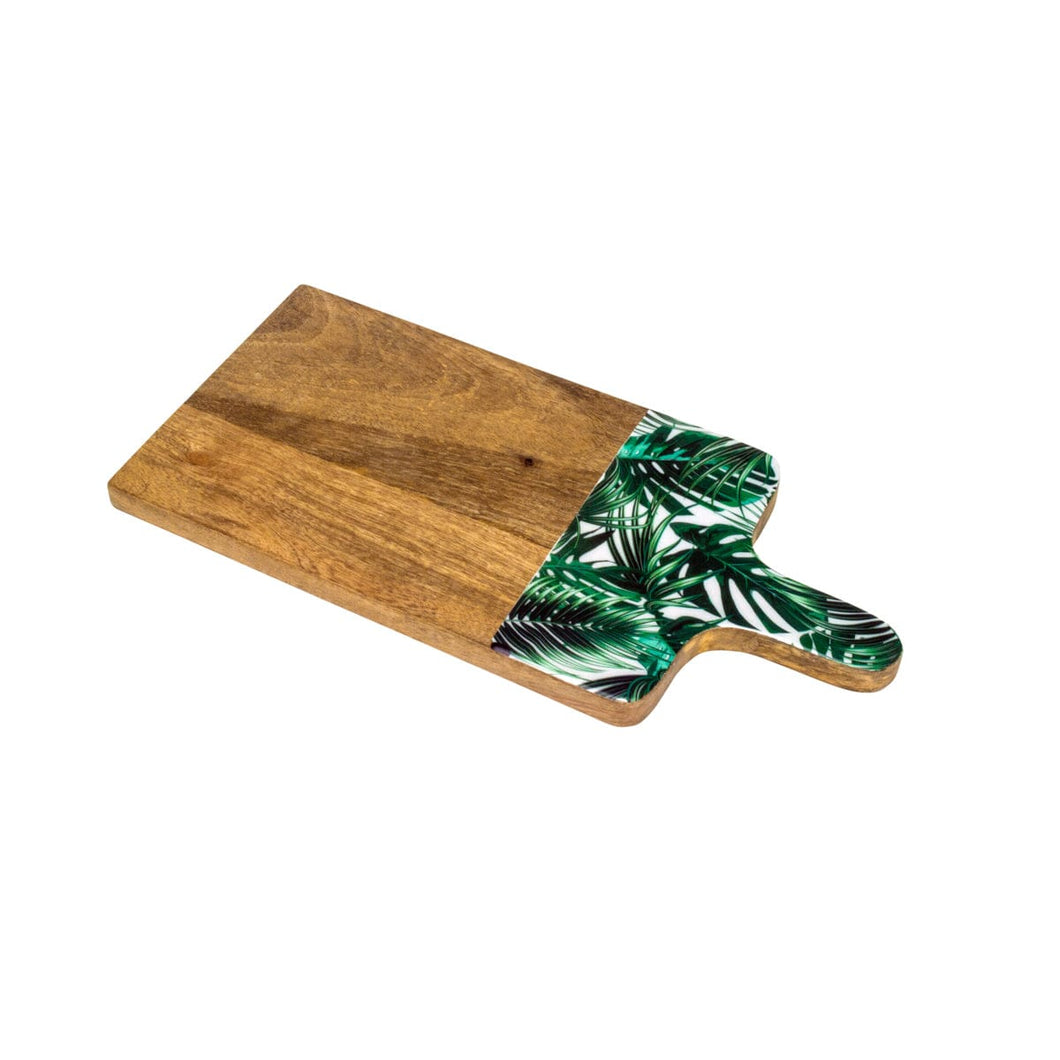 Leafage Wooden Cheese Board 33x15cm