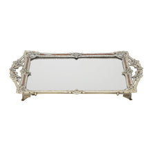 Load image into Gallery viewer, Mirrored Zamac Tray 37x23x4cm
