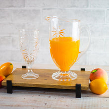 Load image into Gallery viewer, Wooden Rectangular Elevated Platter 34x23x5cm.