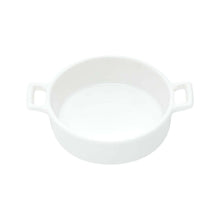 Load image into Gallery viewer, Set of 3 Porcelain Appetiser white dishes 12x9x3cm.
