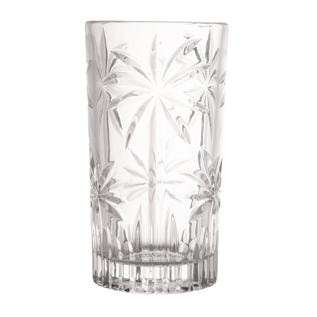 Crystal Palm tree Glass 360ML