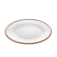 Load image into Gallery viewer, Rose Pearl Crystal Dessert Plate 20cm
