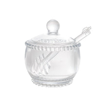 Load image into Gallery viewer, Crystal Honey Pot.