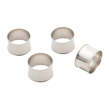 Load image into Gallery viewer, Stainless Steel Napkin Rings 5x5x3cm Set of 4
