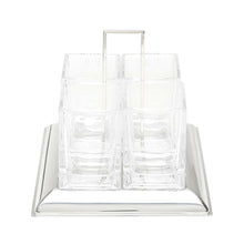 Load image into Gallery viewer, Torcello Silver Plated Cutlery Support 24X22cm.