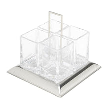 Load image into Gallery viewer, Torcello Silver Plated Cutlery Support 24X22cm.