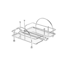 Load image into Gallery viewer, Silver Plated Napkin Support 18X18cm.