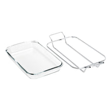Load image into Gallery viewer, Glass Bakeware Serving Dish 34x20cm
