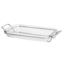 Load image into Gallery viewer, Glass Rectangular Bakeware Serving Dish 37x23cm
