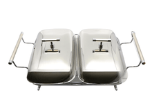 Charger l'image dans la galerie, Double serving chafing dish 2x1.5L.