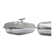 Charger l'image dans la galerie, Double serving chafing dish 2x1.5L.