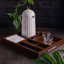 Load image into Gallery viewer, Wooden Organiser Tray 39x34x5cm
