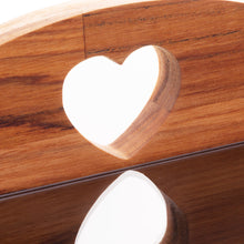 Load image into Gallery viewer, Mirrored Teak Wood Tray 36x23x7cm
