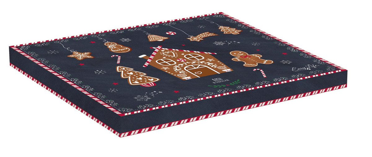 Serving Plate Gingerbread House.