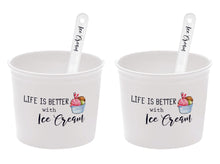 Charger l&#39;image dans la galerie, Set of 2 Ice Cream Cups
