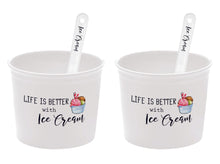 Load image into Gallery viewer, Set of 2 Ice Cream Cups
