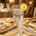 Crystal Palm Tree Goblet Glasses 450 ml – Set of 6 | House Art