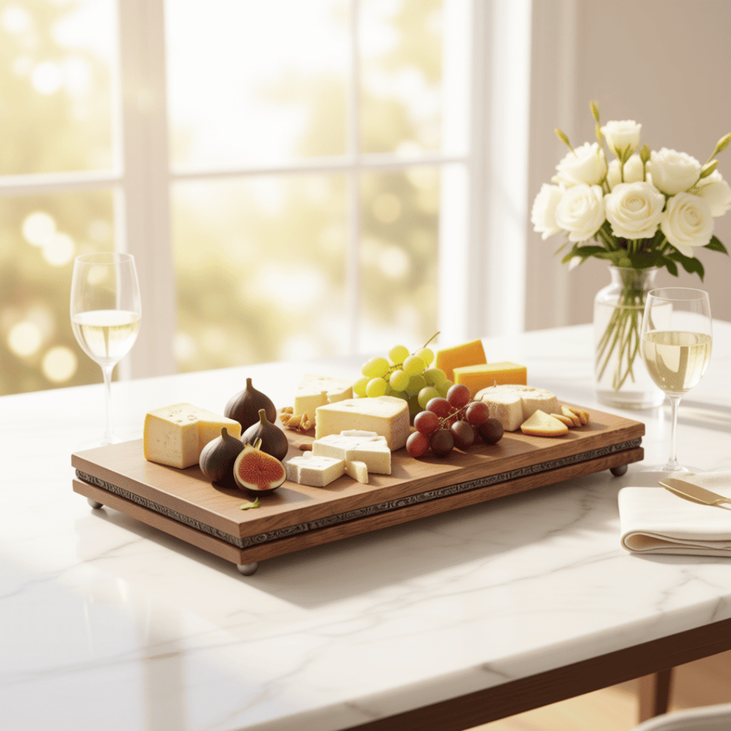 Rectangular Wooden Board 33x18x3cm | House Art