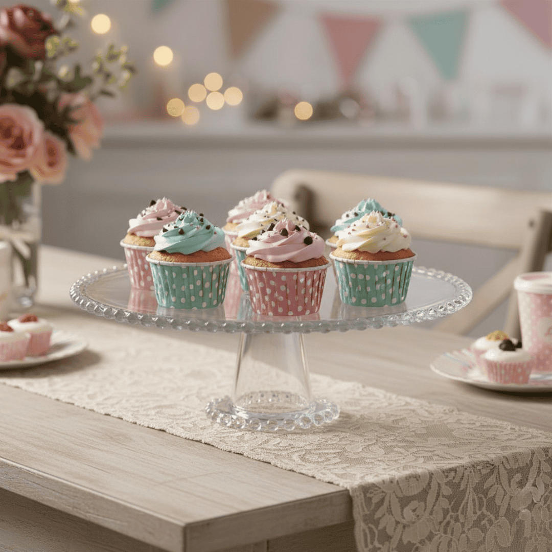 Pearl Crystal Cake Stand – 31 cm – image 6 | House Art