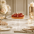 Pearl Crystal Cake Stand – 31 cm | House Art