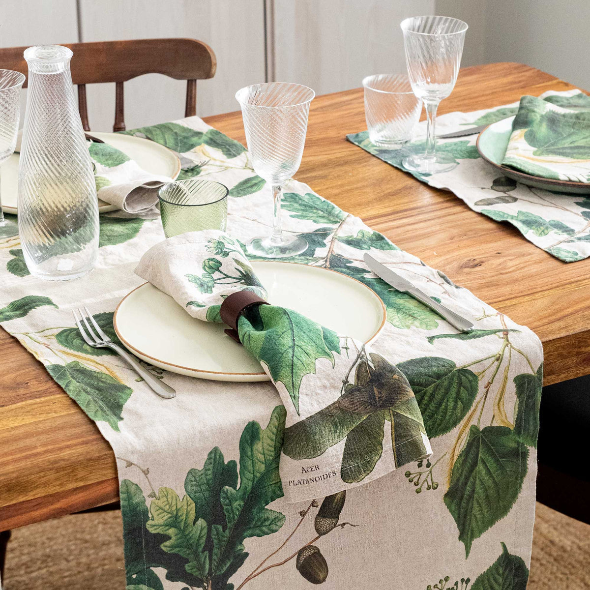 Set of 6 Tree Napkins.