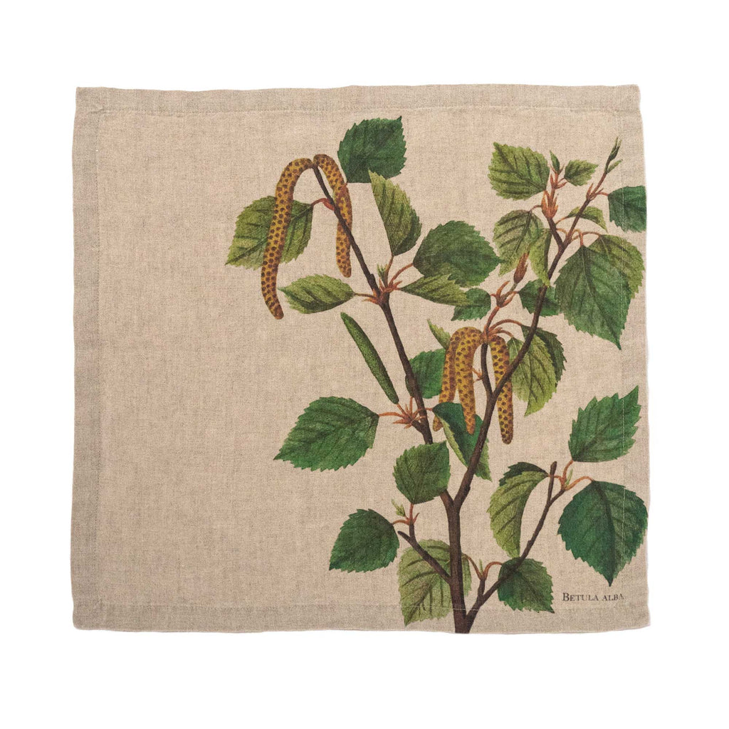 Set of 6 Tree Napkins.
