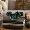 The Green Elegance Centrepiece – 21 × 10 cm | House Art